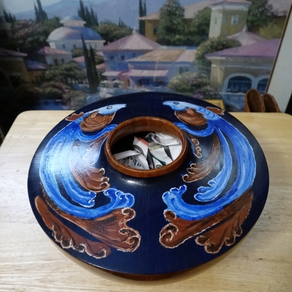 🌉🏫PIXLEY NORFOLK PINES VASE🏤📫 SIZE 9.5×7,A FABULOUS GIFTING!!!🎁🇺🇲 - Picture 2 of 12